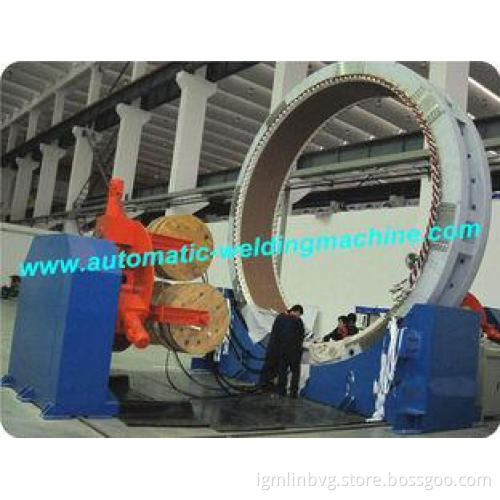 Customized Pipe Welding Rotator And Positioner For Wind Tow